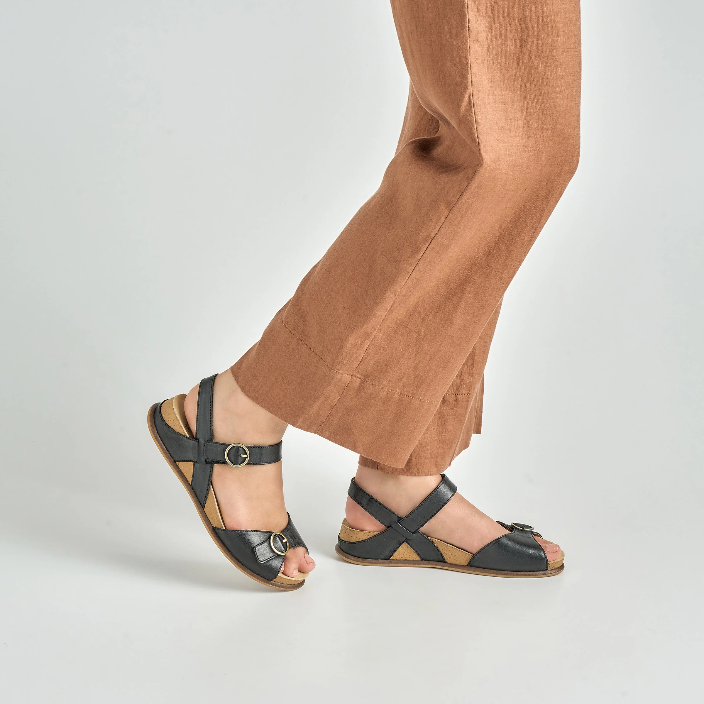 Candace Black Burnished Nappa - Image 2