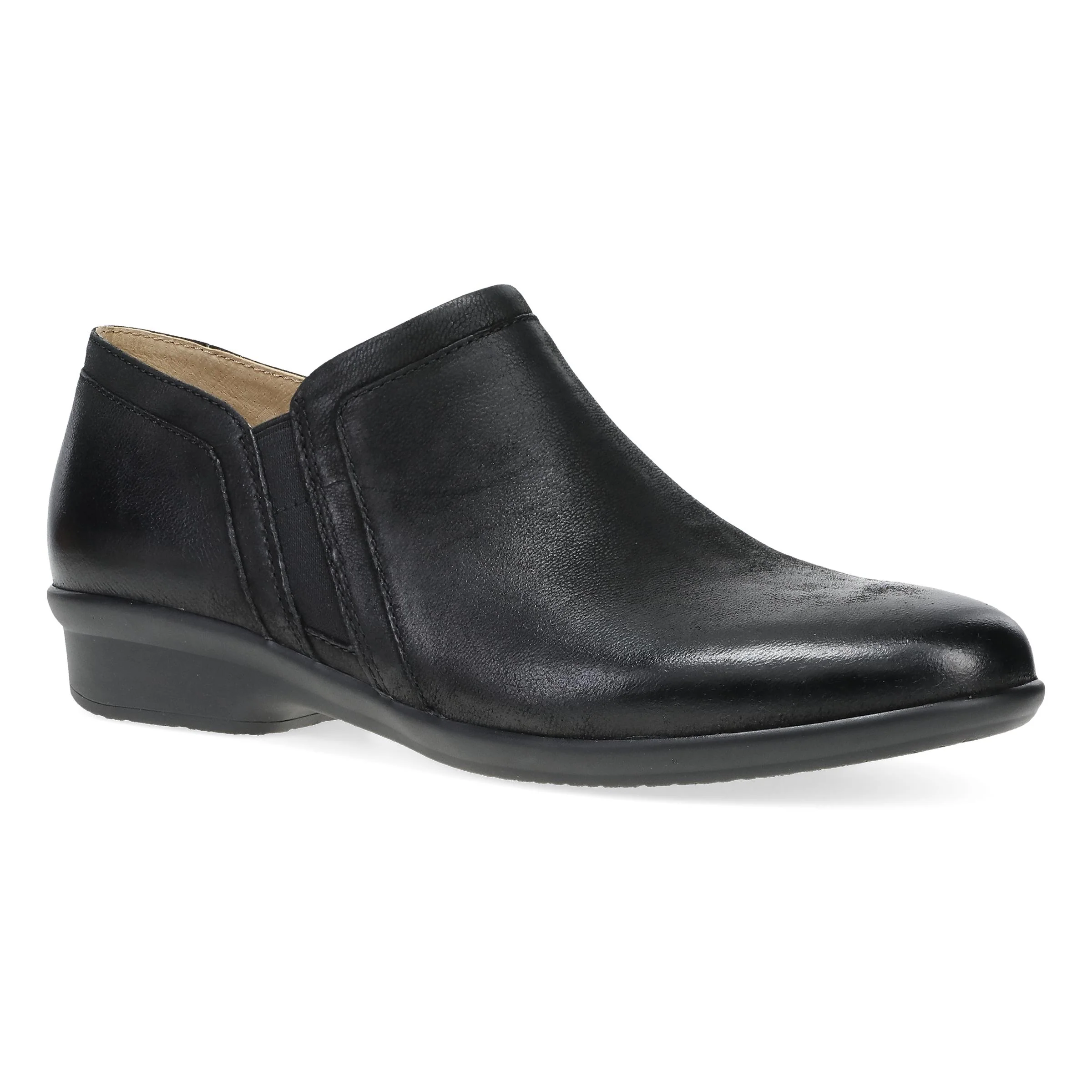 Cheryl Black Burnished Nubuck