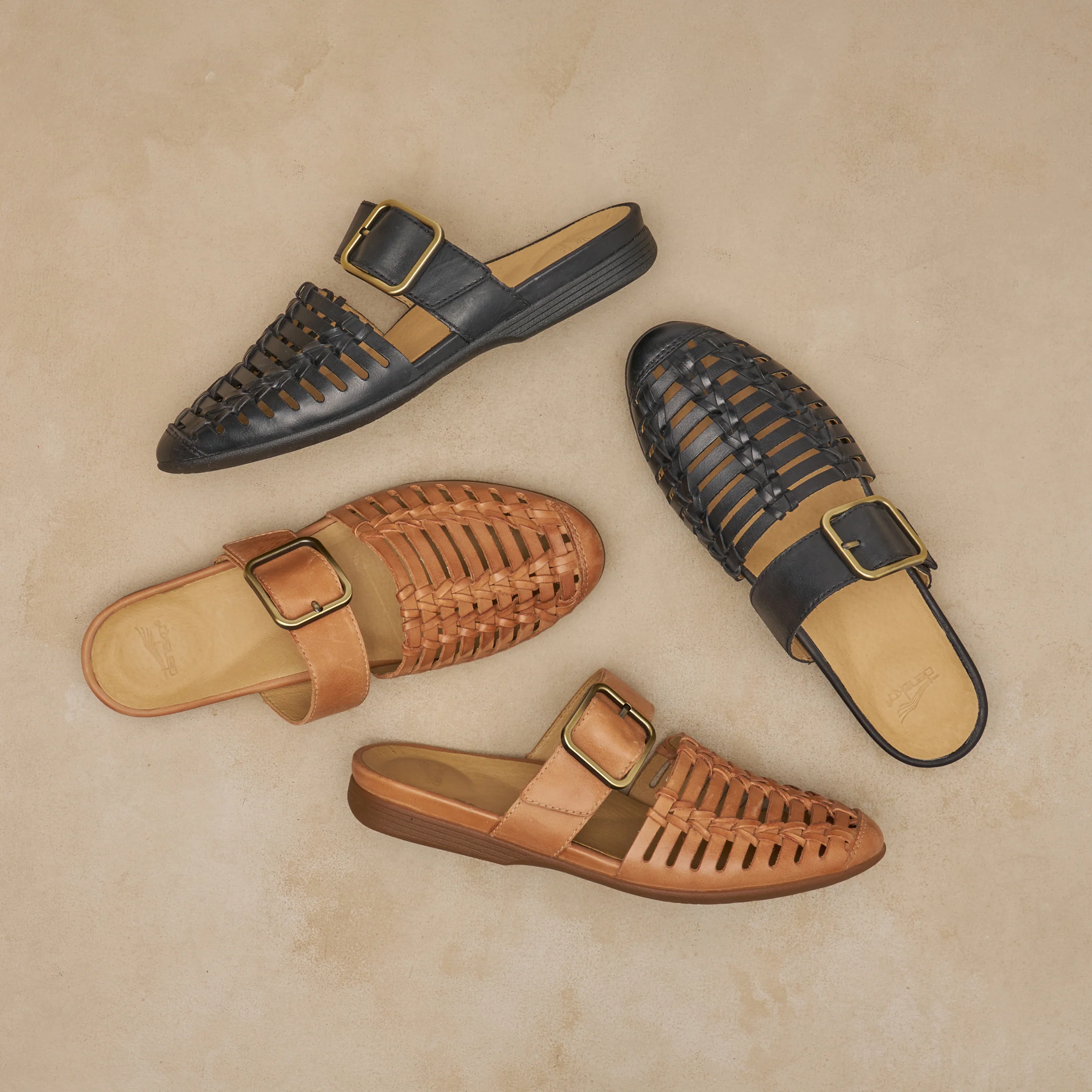 Leilani Black Burnished Nappa - Image 2