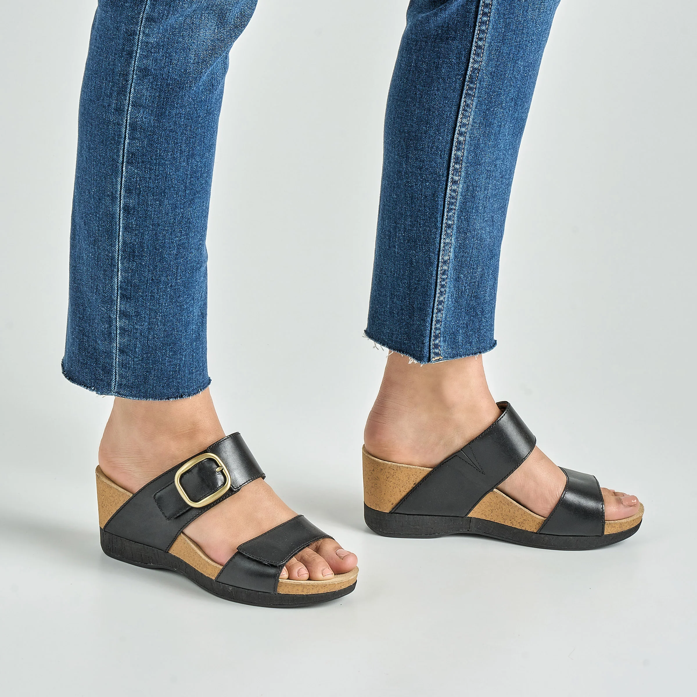 Shannon Black Burnished Nappa - Image 2